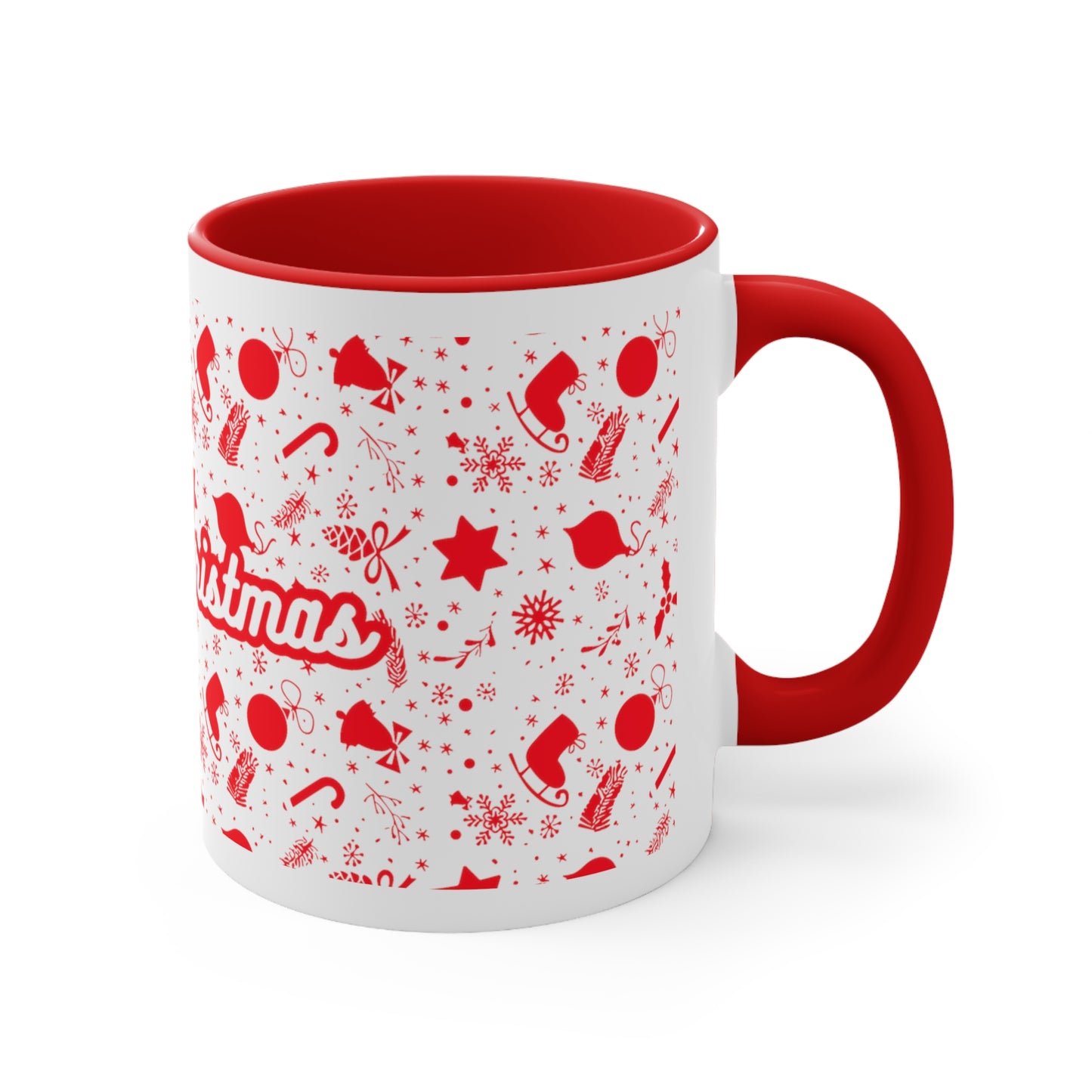 Merry Christmas Mug - Perfect Gift - Chrisrmas Decor - Accent Coffee Mug, 11oz