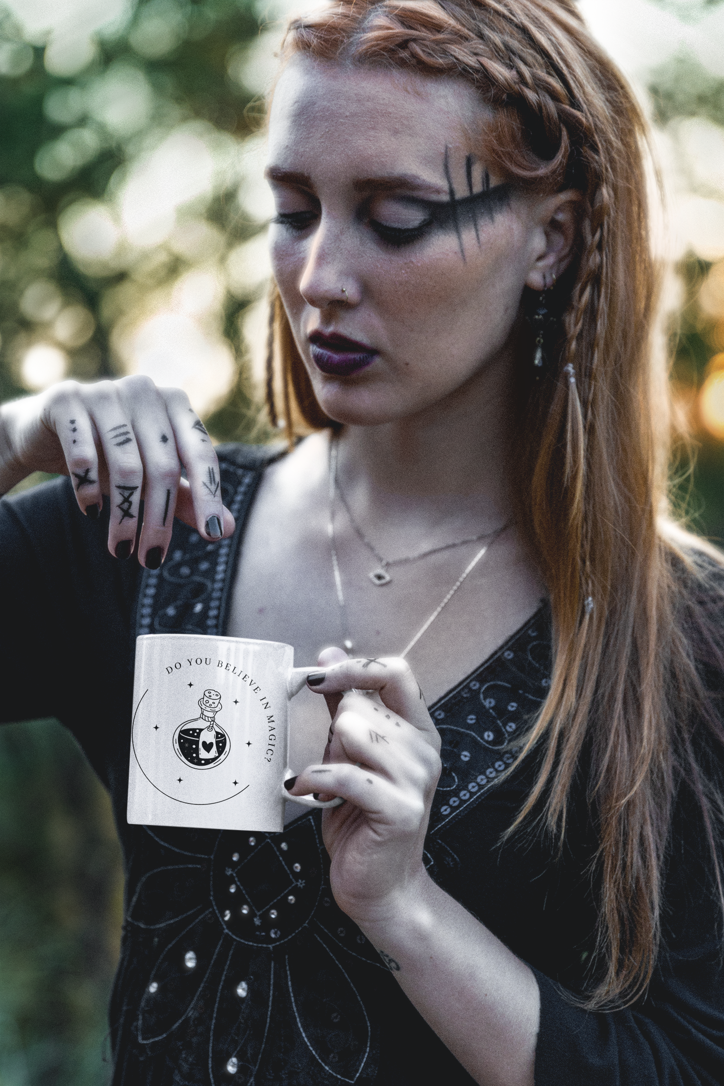 Magic Believer's Mug, Perfect Halloween Gift, Ceramic Mug 11oz