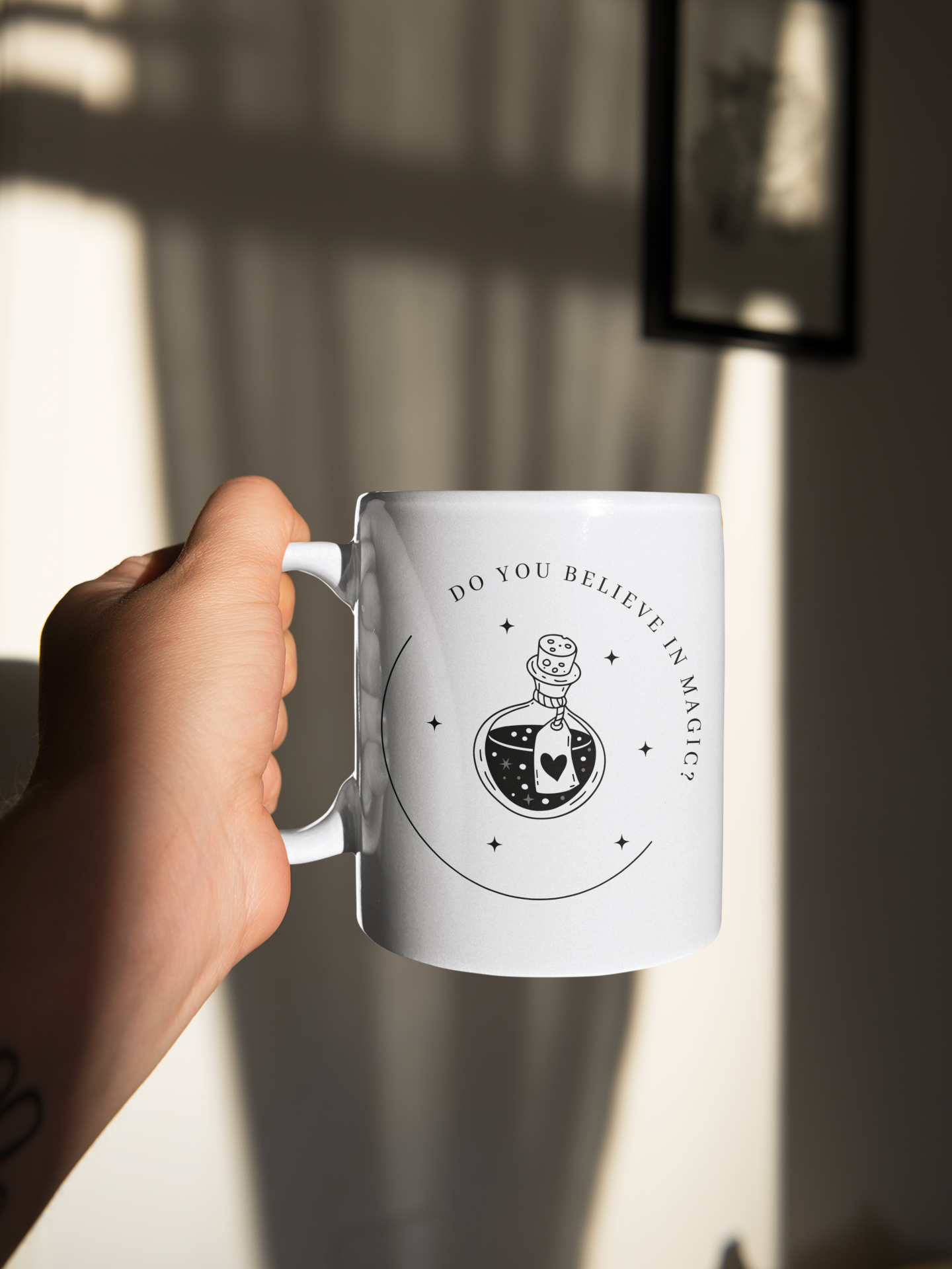 Magic Believer's Mug, Perfect Halloween Gift, Ceramic Mug 11oz