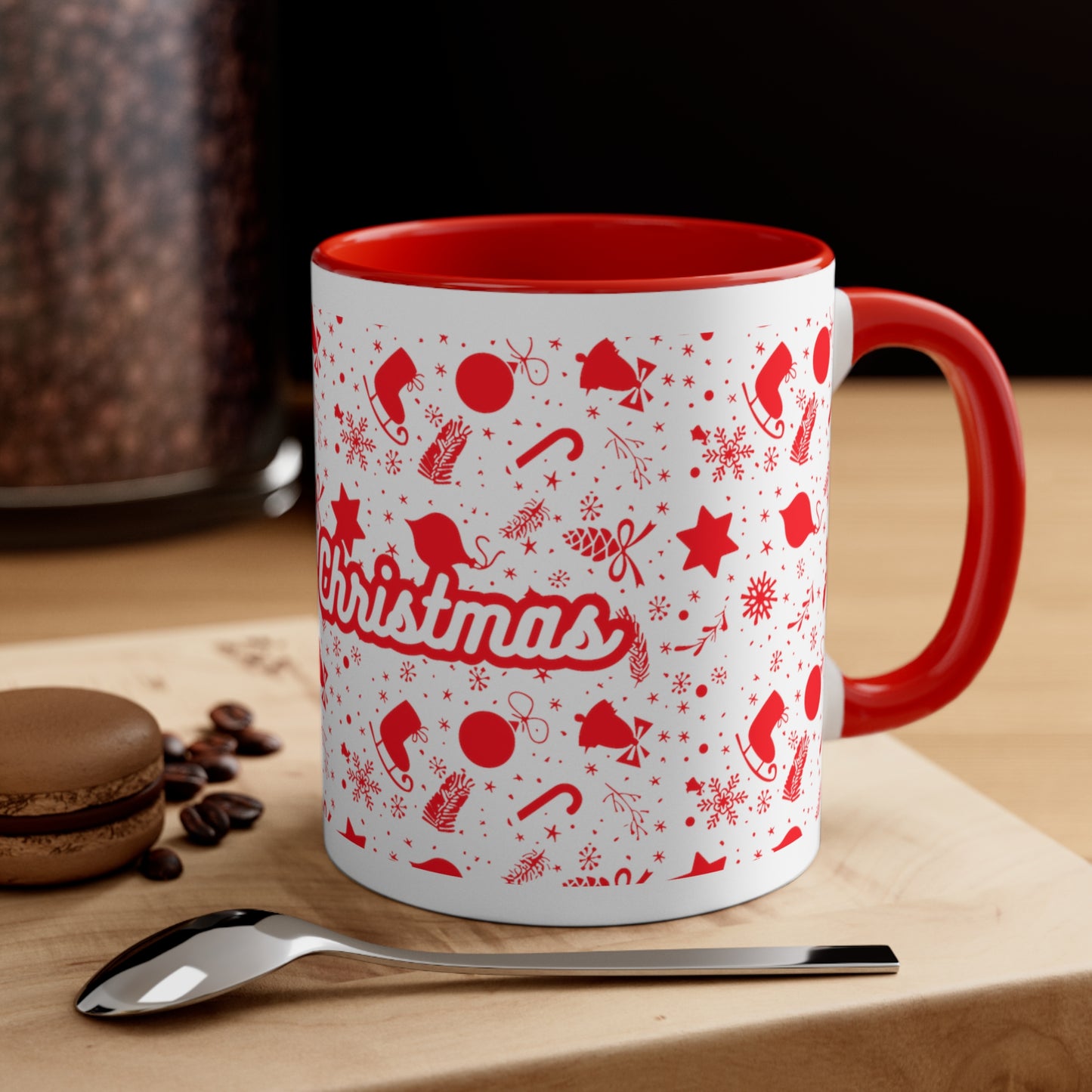 Merry Christmas Mug - Perfect Gift - Chrisrmas Decor - Accent Coffee Mug, 11oz